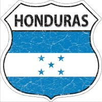 Honduras Highway Shield Novelty Metal Magnet HSM-274
