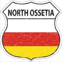 North Ossetia Highway Shield Novelty Metal Magnet HSM-359