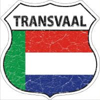 Transvaal Highway Shield Novelty Metal Magnet HSM-429