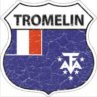 Tromelin Highway Shield Novelty Metal Magnet HSM-431