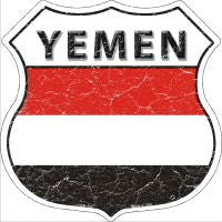 Yemen Shield Novelty Metal Magnet HSM-459