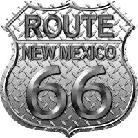 Route 66 New Mexico Diamond Highway Shield Novelty Metal Magnet HSM-474