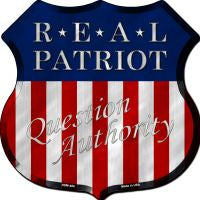 Real Patriot Novelty Metal Magnet HSM-484