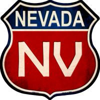 Nevada Highway Shield Novelty Metal Magnet HSM-523