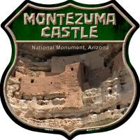 Montezuma Castle Novelty Metal Magnet HSM-551