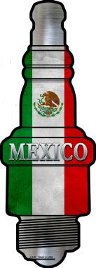 Mexico Novelty Metal Spark Plug Sign J-019