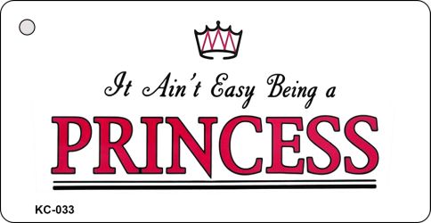 Princess Novelty Aluminum Key Chain KC-033
