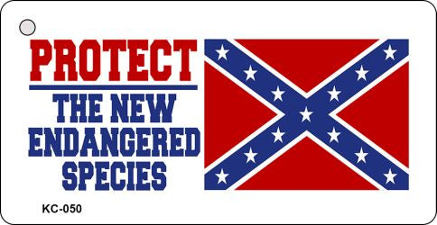 Endangered Novelty Aluminum Key Chain KC-050