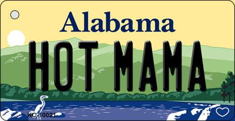 Hot Mama Alabama Key Chain Metal Novelty KC-10021