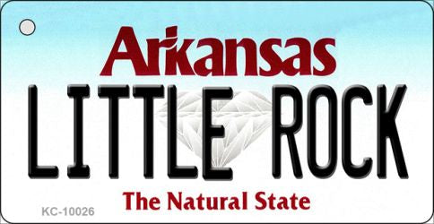 Little Rock Arkansas Key Chain Metal Novelty KC-10026