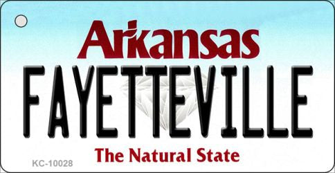 Fayetteville Arkansas Key Chain Metal Novelty KC-10028