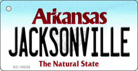 Jacksonville Arkansas Key Chain Metal Novelty KC-10034