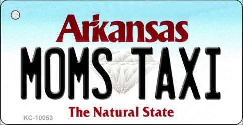 Moms Taxi Arkansas State License Plate Tag Key Chain KC-10053