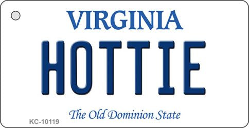 Hottie Virginia State License Plate Tag Key Chain KC-10119