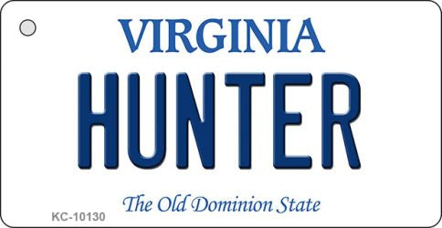 Hunter Virginia State License Plate Tag Key Chain KC-10130