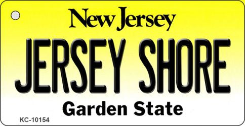 Jersey Shore New Jersey State License Plate Tag Key Chain KC-10154