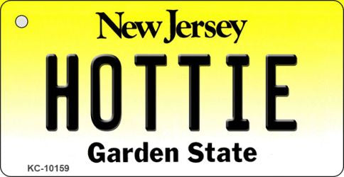 Hottie New Jersey State License Plate Tag Key Chain KC-10159