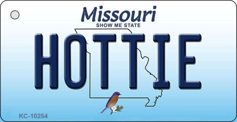 Hottie Missouri State License Plate Tag Key Chain KC-10254