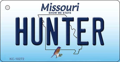 Hunter Missouri State License Plate Tag Key Chain KC-10272