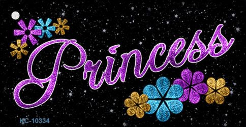 Princess Novelty Aluminum Key Chain KC-10334