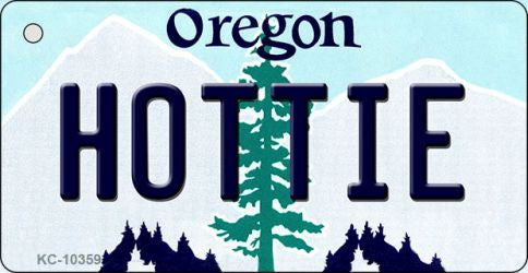 Hottie Oregon State License Plate Tag Key Chain KC-10359
