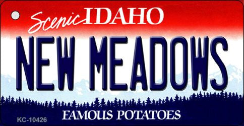 New Meadows Idaho Novelty Metal Key Chain KC-10426