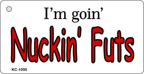 Nuckin' Futs Novelty Aluminum Key Chain KC-1050