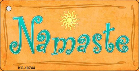 Namaste Novelty Metal Key Chain KC-10744