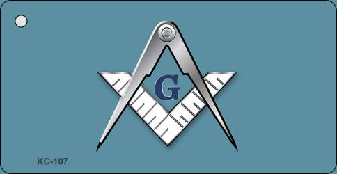 Masons Logo Novelty Aluminum Key Chain KC-107