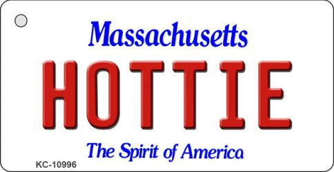 Hottie Massachusetts State License Plate Tag Key Chain KC-10996