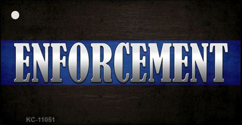 Enforcement Novelty Metal Key Chain KC-11051