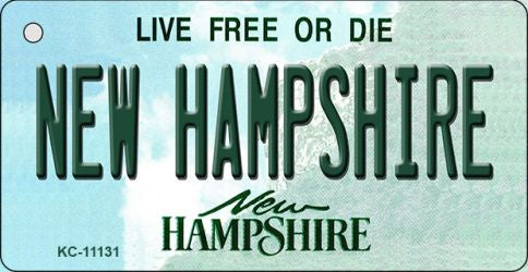 New Hampshire State License Plate Tag Key Chain KC-11131