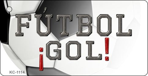 Futbol Gol Novelty Aluminum Key Chain KC-1114