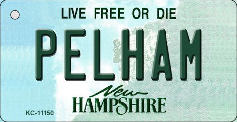 Pelham New Hampshire State License Plate Tag Key Chain KC-11150