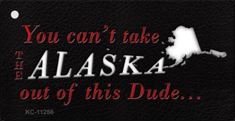 Alaska Dude Novelty Metal Key Chain KC-11256