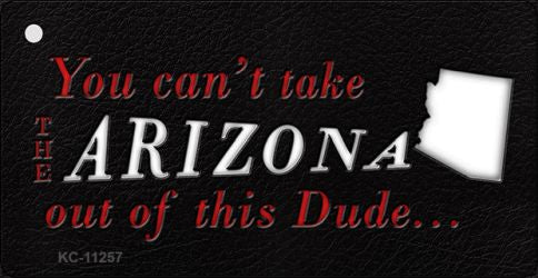 Arizona Dude Novelty Metal Key Chain KC-11257