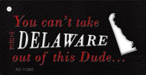 Delaware Dude Novelty Metal Key Chain KC-11262