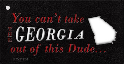 Georgia Dude Novelty Metal Key Chain KC-11264