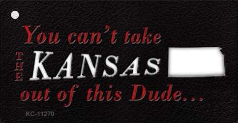 Kansas Dude Novelty Metal Key Chain KC-11270