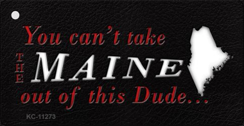 Maine Dude Novelty Metal Key Chain KC-11273
