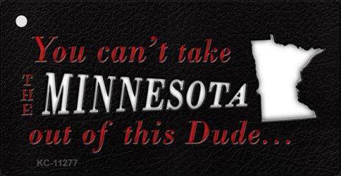 Minnesota Dude Novelty Metal Key Chain KC-11277