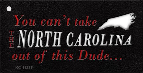North Carolina Dude Novelty Metal Key Chain KC-11287