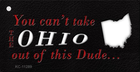 Ohio Dude Novelty Metal Key Chain KC-11289