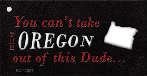 Oregon Dude Novelty Metal Key Chain KC-11291