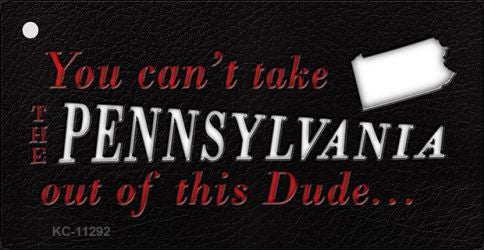 Pennsylvania Dude Novelty Metal Key Chain KC-11292