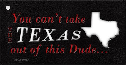 Texas Dude Novelty Metal Key Chain KC-11297