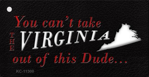 Virginia Dude Novelty Metal Key Chain KC-11300