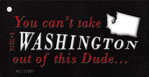 Washington Dude Novelty Metal Key Chain KC-11301