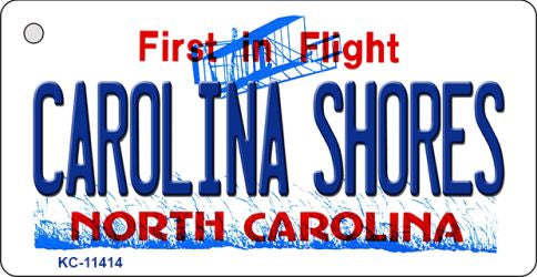 Carolina Shores North Carolina Novelty Metal Key Chain KC-11414