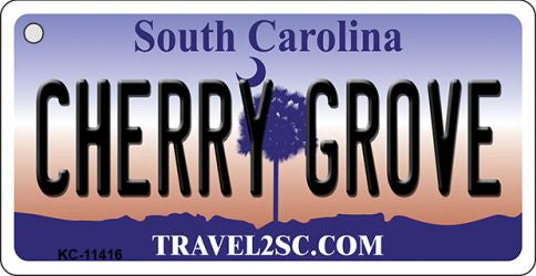 Cherry Grove South Carolina Novelty Metal Key Chain KC-11416